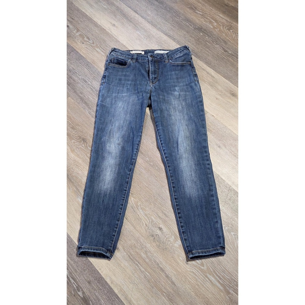 Pilcro Jeans Women 29 Blue High Rise Skinny Stretch Denim Leggings Anthropologie